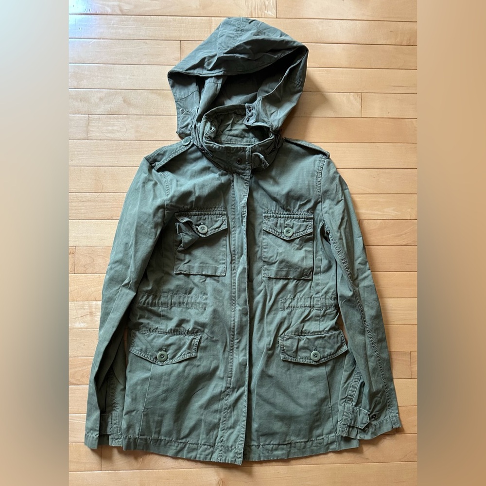 Vintage J. Crew 100% cotton utility jacket